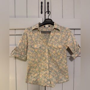 Love Squared Pastel Floral Top